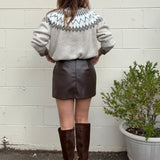Olivaceous | Selena Faux Leather Mini Skirt | Sweetest Stitch Boutique