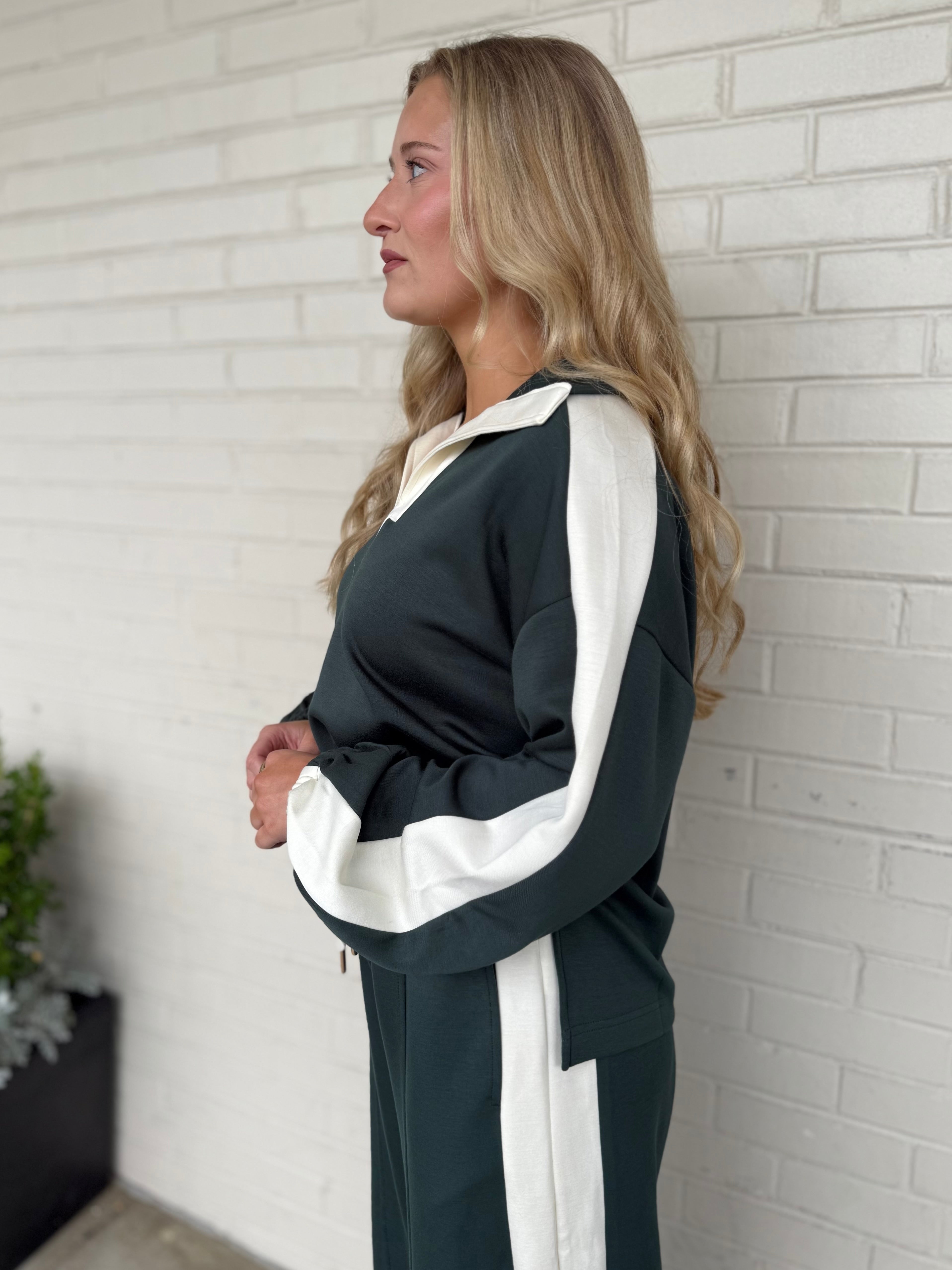 Entro | Callie Collared Top | Sweetest Stitch Boutique Richmond