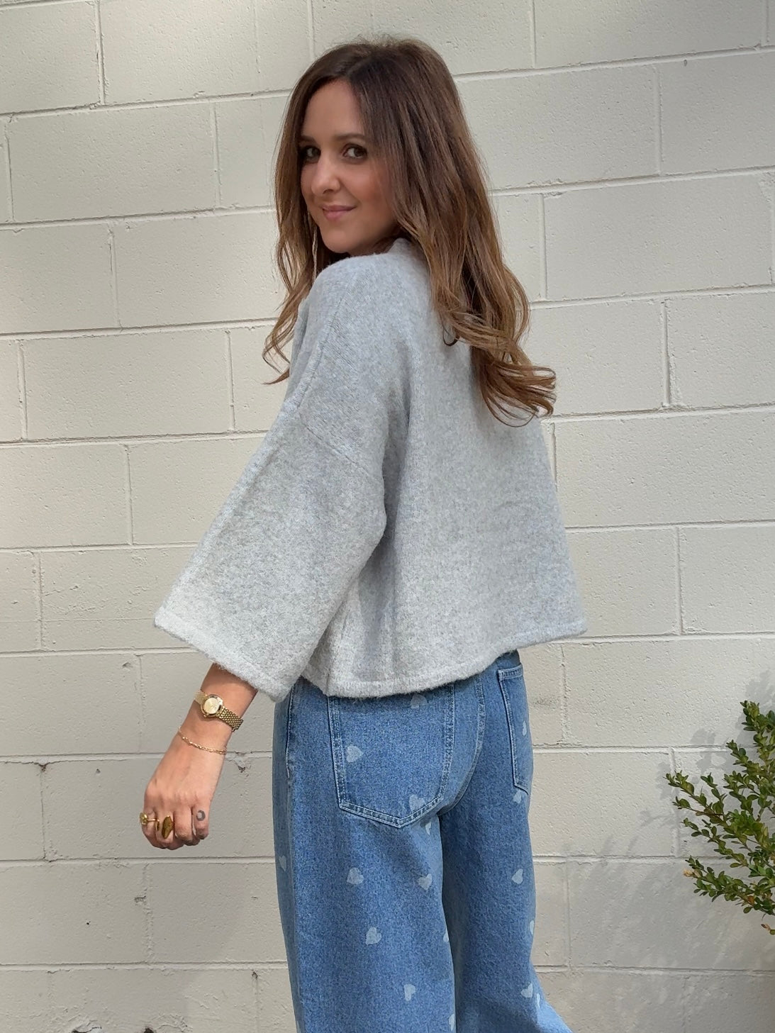 Olivaceous | Farrah Relaxed Button Front Sweater | Sweetest Stitch