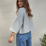 Olivaceous | Farrah Relaxed Button Front Sweater | Sweetest Stitch