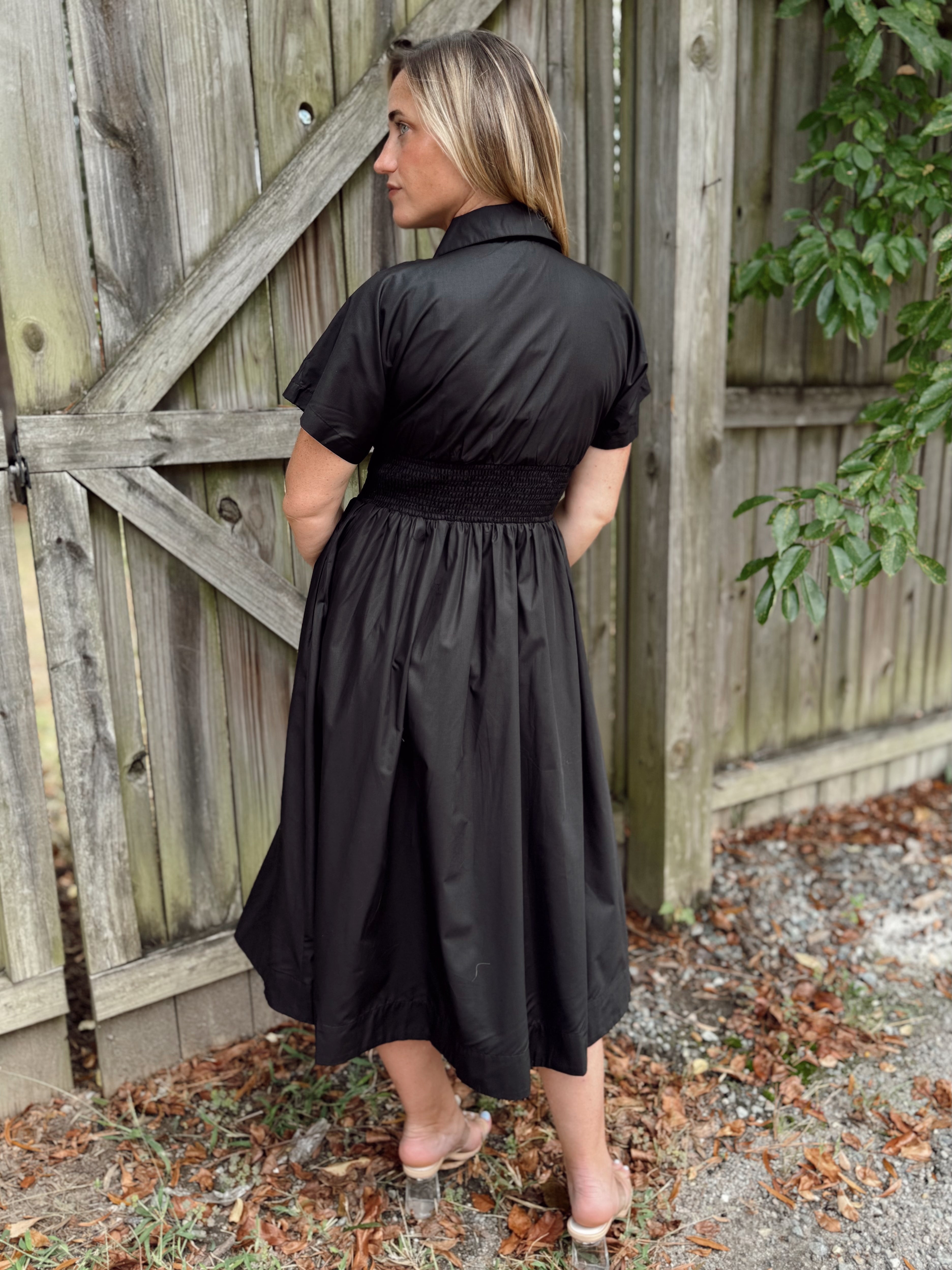 Entro | Lyla Short Sleeve Midi Dress | Sweetest Stitch Boutique
