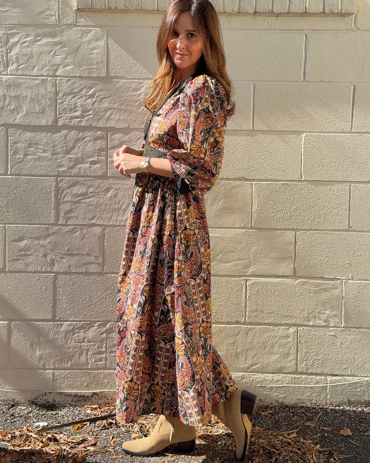 Entro | Shiloh Midi Dress | Sweetest Stitch Boutique Richmond