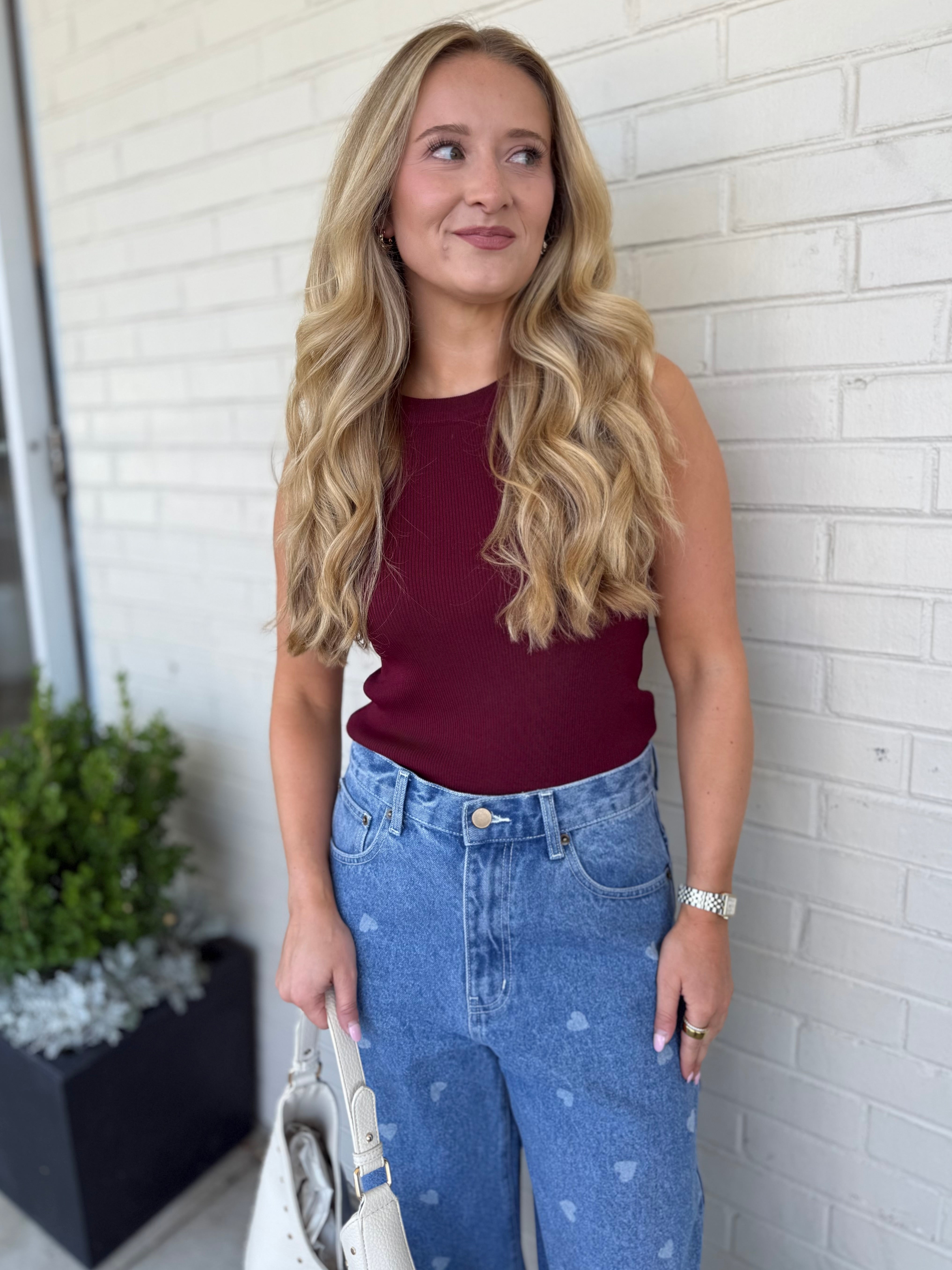 Miou Muse | Stella Sleeveless Ribbed Top | Sweetest Stitch Boutique
