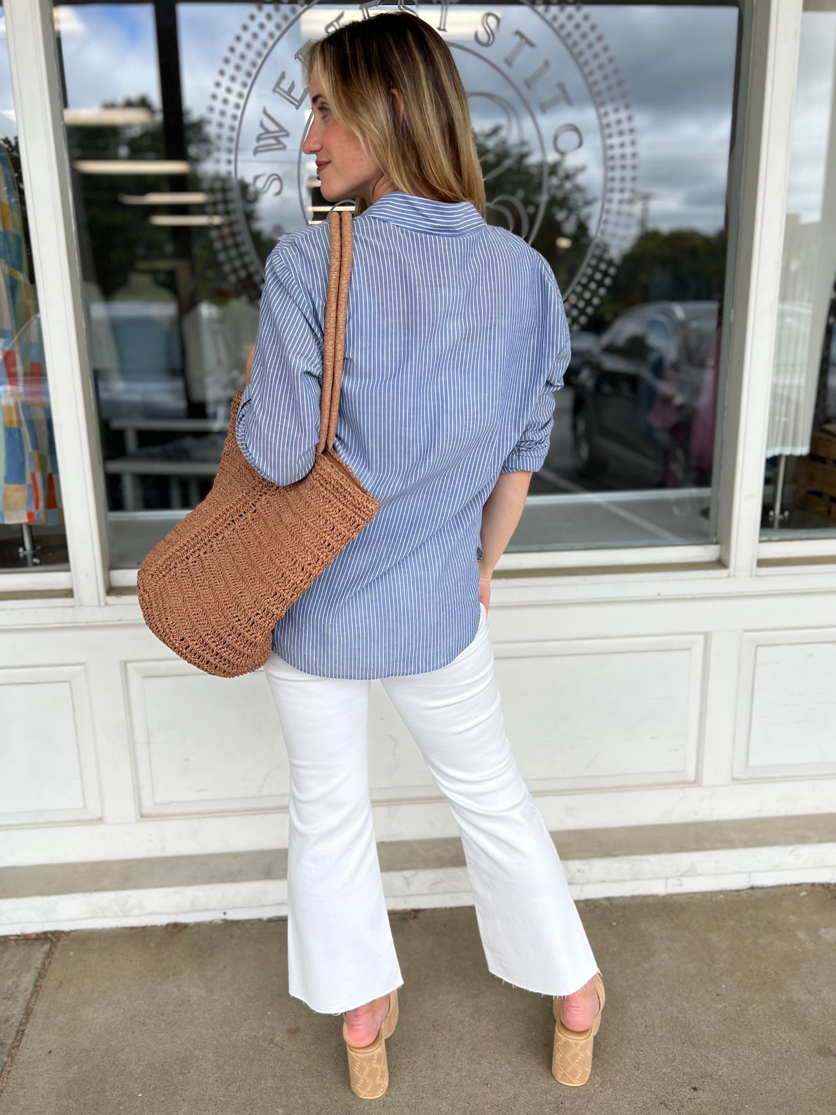 Z Supply | Seaport Striped Shirt | Sweetest Stitch Boutique