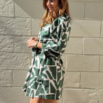 Entro | Palmer Print Mini Dress | Sweetest Stitch Boutique Richmond