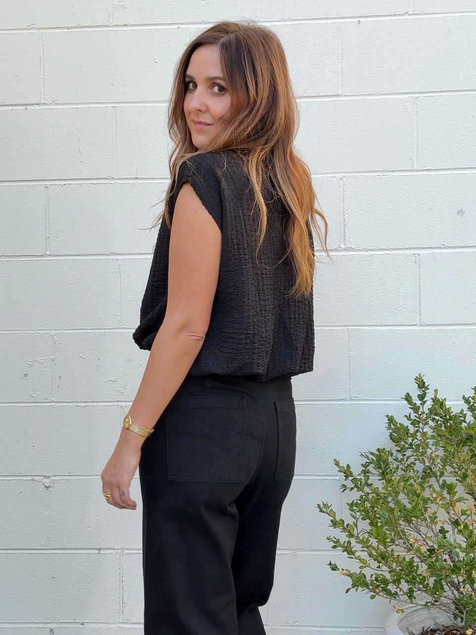 Grade & Gather | Eve Bubble Hem Top | Sweetest Stitch Richmond