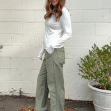 Z Supply | Olive Twill Pants | Sweetest Stitch Boutique Richmond