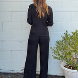 Current Air | Raven Wide Leg Pants | Sweetest Stitch