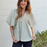 Entro | Raelynn Striped Top | Sweetest Stitch