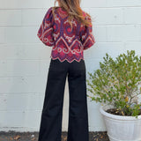 Miou Muse | Rosemary Wide Leg Pants - Black | Sweetest Stitch