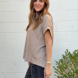 Entro | Noelle Mock Neck Top | Sweetest Stitch Boutique Richmond