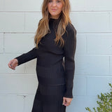 Current Air | Hattie High Neck Long Sleeve Top | Sweetest Stitch