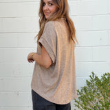 Entro | Noelle Mock Neck Top | Sweetest Stitch Boutique Richmond