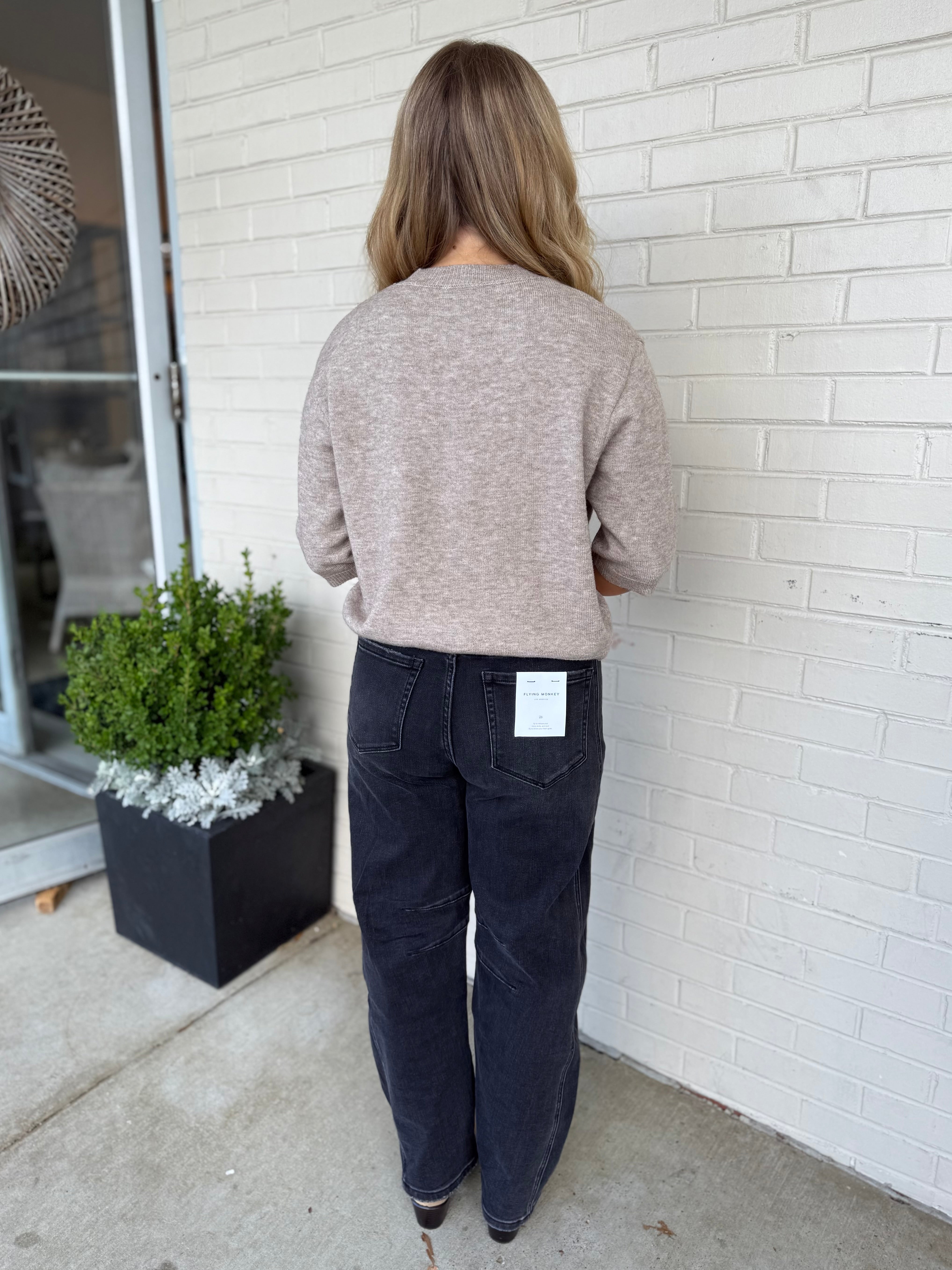 Flying Monkey | London Barrel Jeans | Sweetest Stitch Boutique