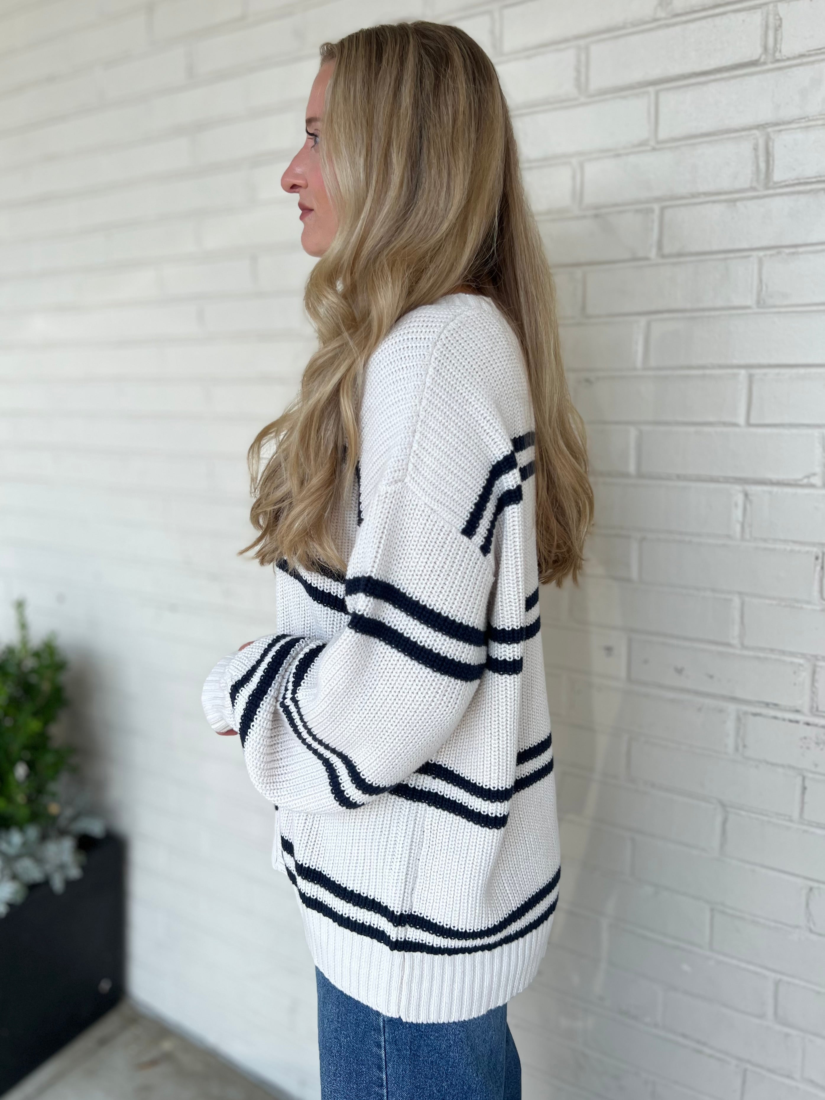Z Supply | Boyfriend Striped Cardigan | Sweetest Stitch Boutique