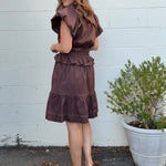 THML | Haley Puff Sleeve Mini Dress | Sweetest Stitch Boutique