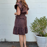 THML | Haley Puff Sleeve Mini Dress | Sweetest Stitch Boutique