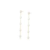 Sahira Jewelry | Valentina Pearl Drop Earrings | Sweetest Stitch