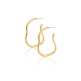 Sahira Jewelry | Orah Curved Hoop | Sweetest Stitch Boutique