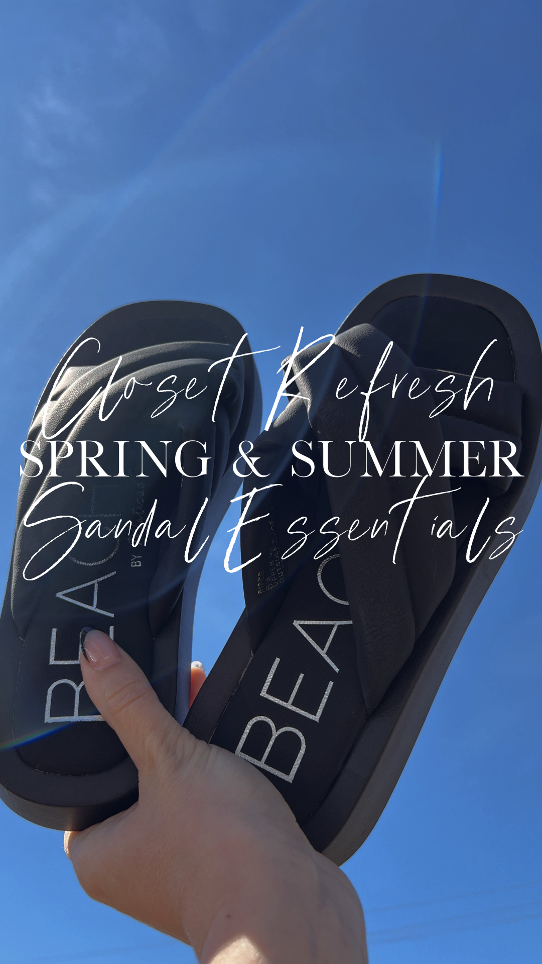 Closet Refresh: Spring Sandal Essentials