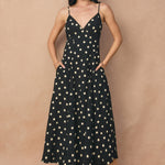 Dress Forum | Madelyn Polka Dot Midi Dress | Sweetest Stitch Boutique