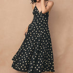 Dress Forum | Madelyn Polka Dot Midi Dress | Sweetest Stitch Boutique