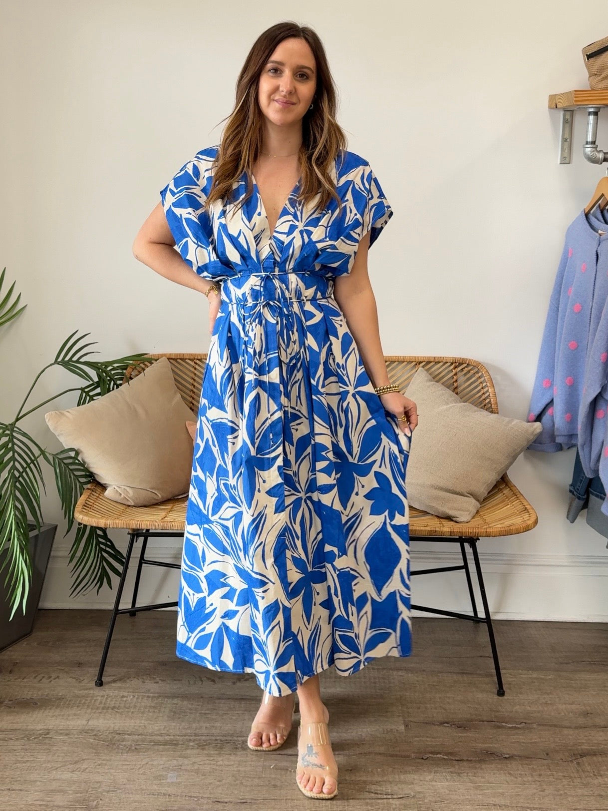 Dress Forum | Cassie Short Sleeve Midi Dress | Sweetest Stitch RVA