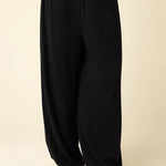 Olivaceous | Penelope Gathered Hem Pants | Sweetest Stitch Boutique