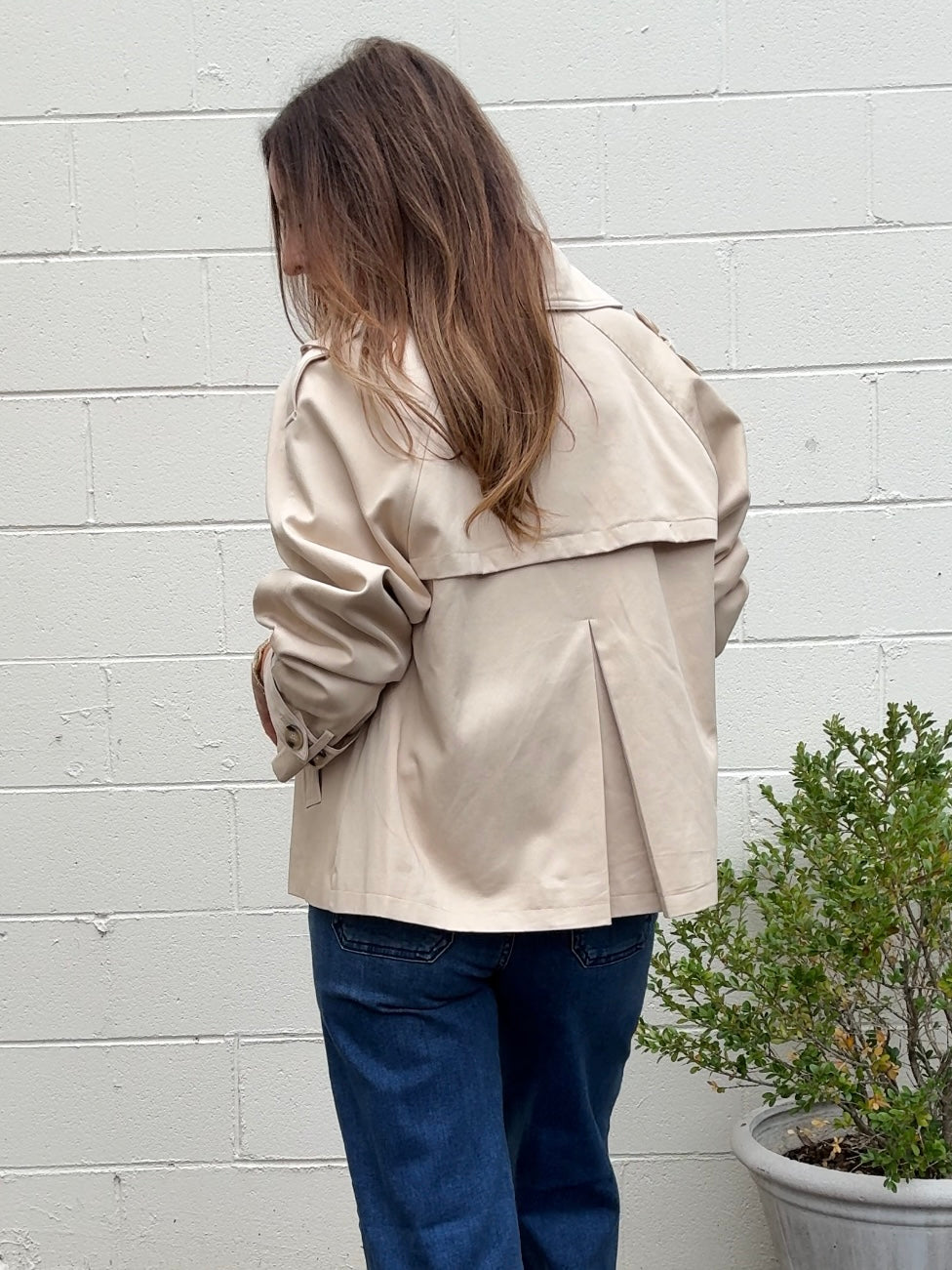 Aaron & Amber | Maggie Short Trench Jacket | Sweetest Stitch