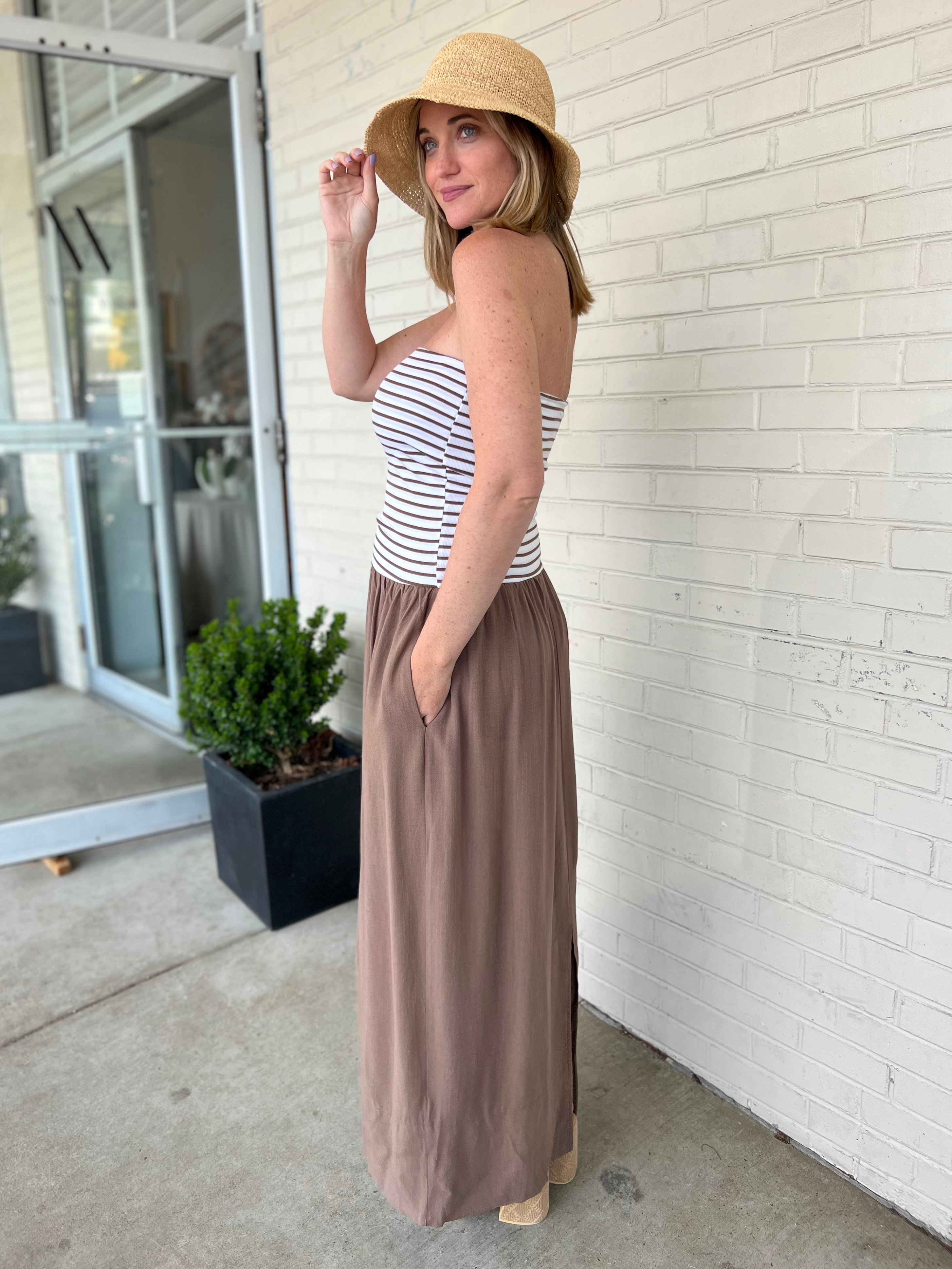 Miou Muse | Everly Drop Waist Maxi Dress | Sweetest Stitch