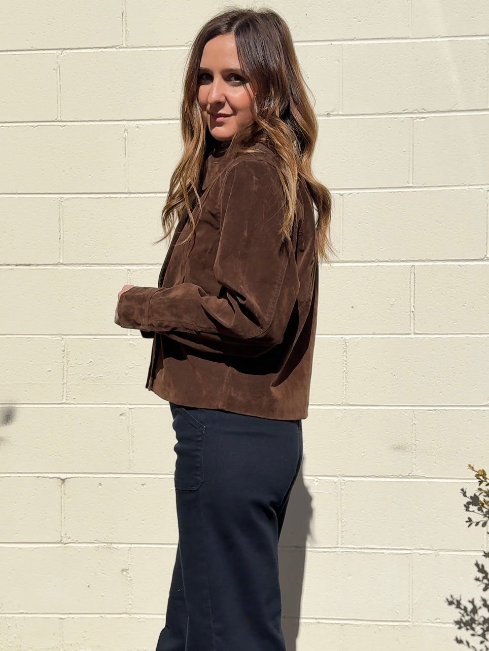 Bailey Rose | Marilyn Faux Suede Jacket | Sweetest Stitch Boutique