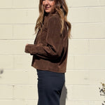 Bailey Rose | Marilyn Faux Suede Jacket | Sweetest Stitch Boutique