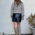 Z Supply | Allegra Faux Leather Mini Skirt | Sweetest Stitch Boutique