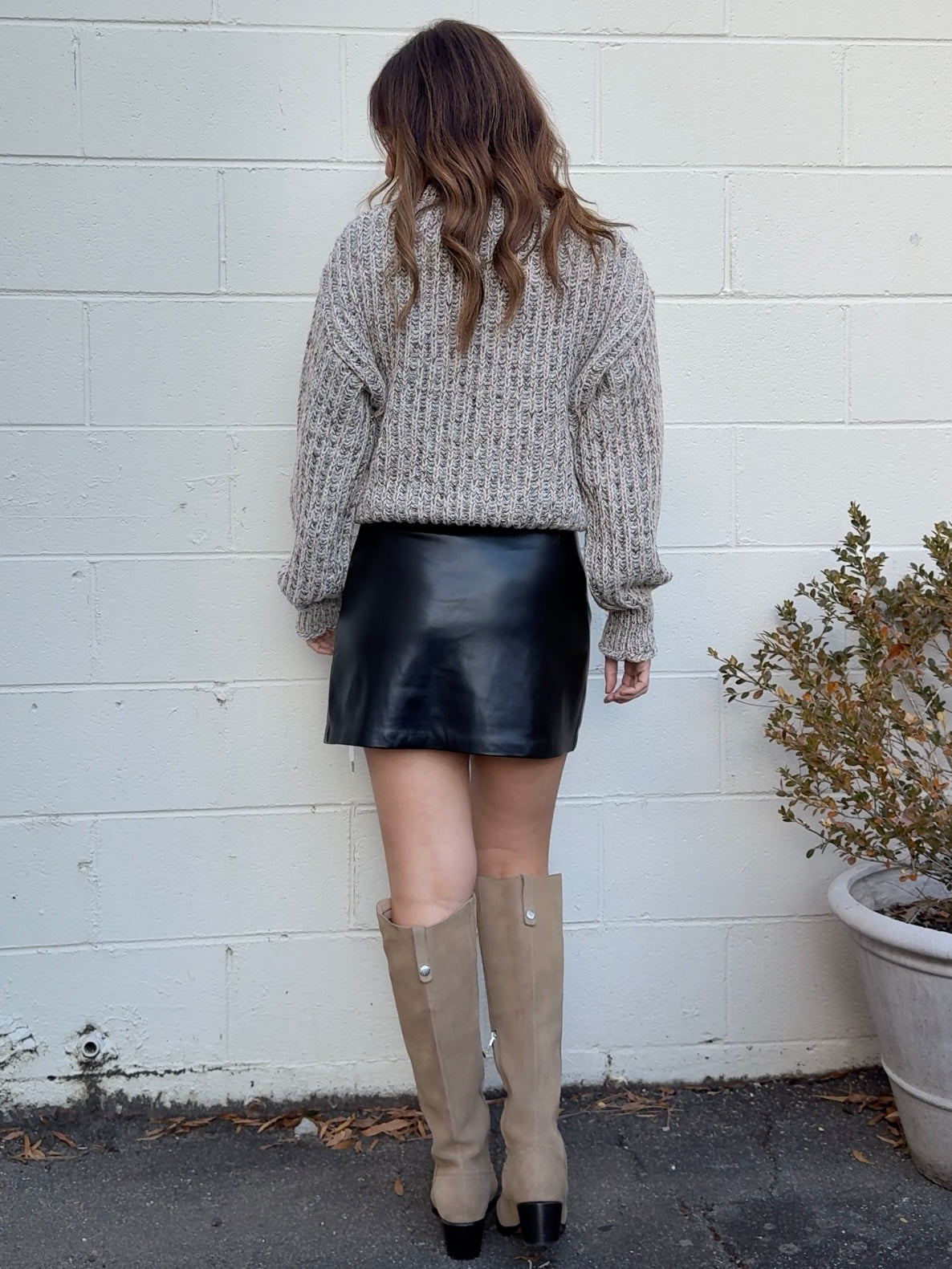 Z Supply | Allegra Faux Leather Mini Skirt | Sweetest Stitch Boutique