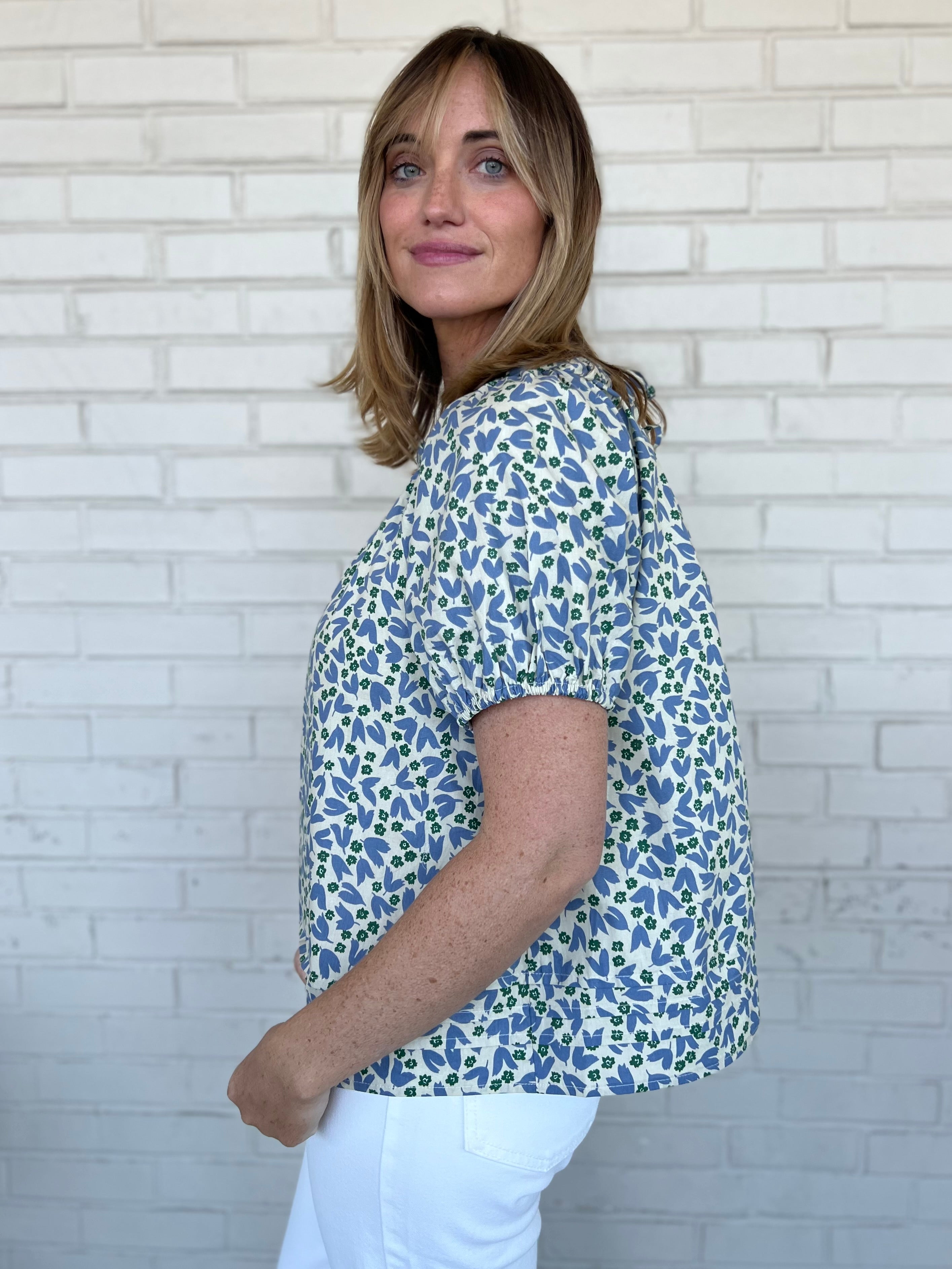 Strut & Bolt | Blue Sunny Days Blouse | Sweetest Stitch