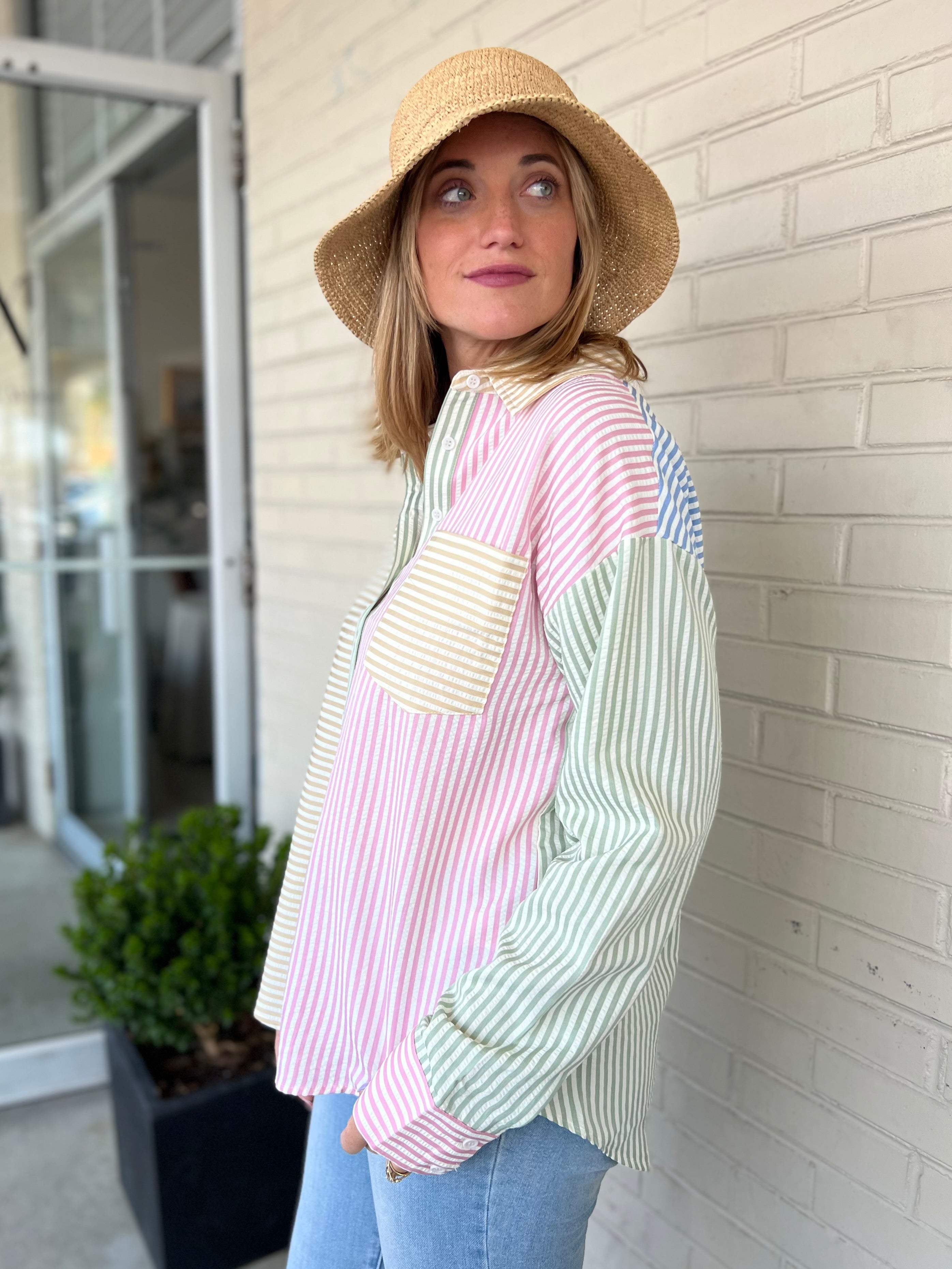 Idem Ditto | Penelope Button Down Shirt | Sweetest Stitch