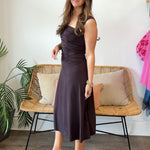 Mod Ref | Yvonne Sleeveless Midi Dress | Sweetest Stitch Boutique