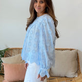 Entro | Mallory Floral Long Sleeve Top | Sweetest Stitch Boutique RVA