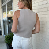 Miou Muse | Heather Sleeveless Knit Vest | Sweetest Stitch