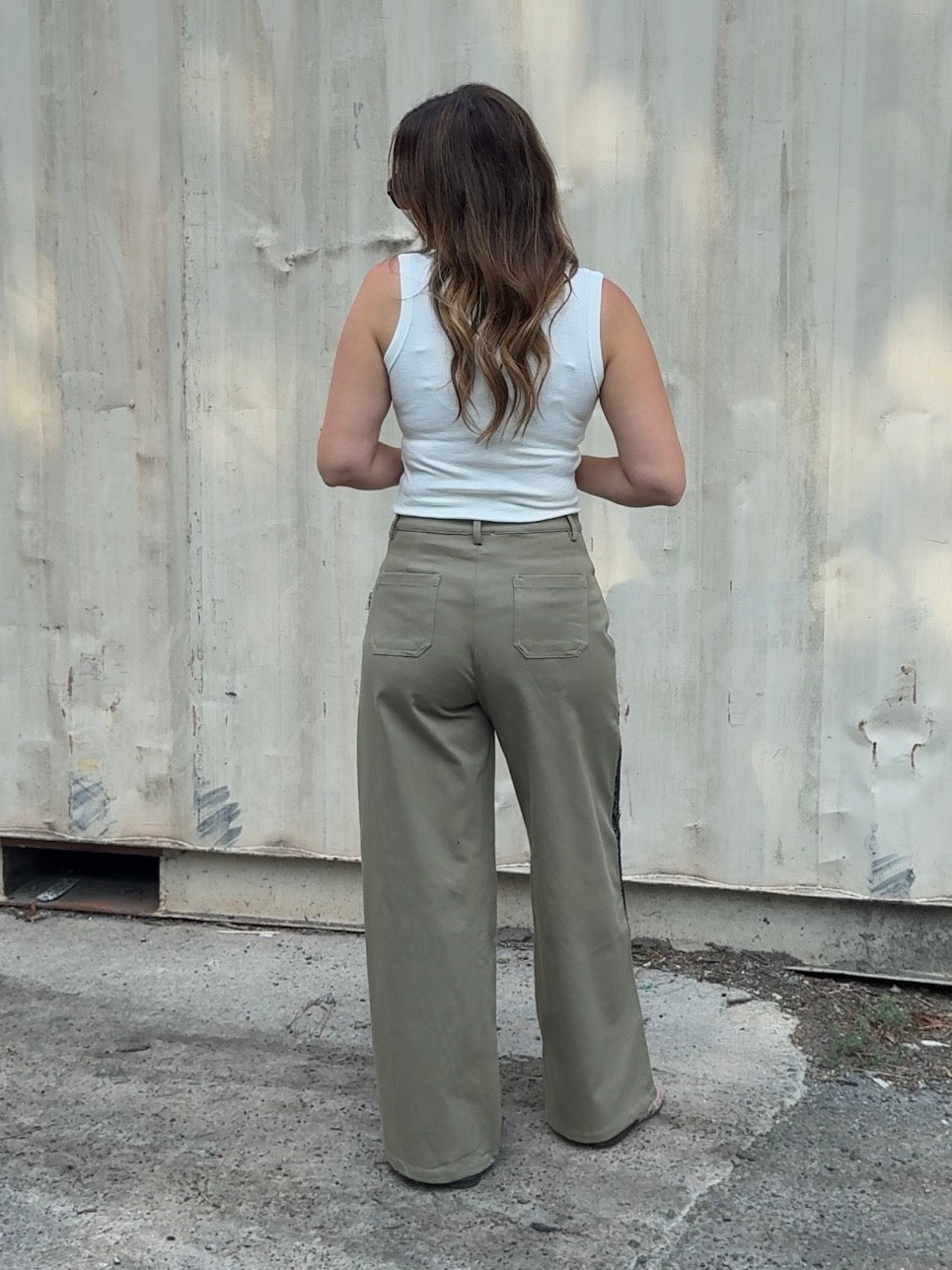 Able | Chloe Lace Detail Pants | Sweetest Stitch Boutique Richmond VA