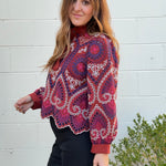 Entro | Brielle Embroidered Top | Sweetest Stitch Boutique