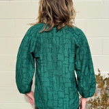 Current Air | Mira Textured V-Neck Top | Sweetest Stitch Boutique