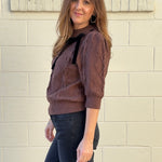 THML | Haven Short Sleeve Knit Sweater | Sweetest Stitch Boutique