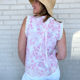 Entro | Monica Sleeveless Button Up Top | Sweetest Stitch