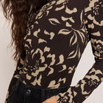 Z Supply | Onyx Floral Long Sleeve Top | Sweetest Stitch Boutique RVA
