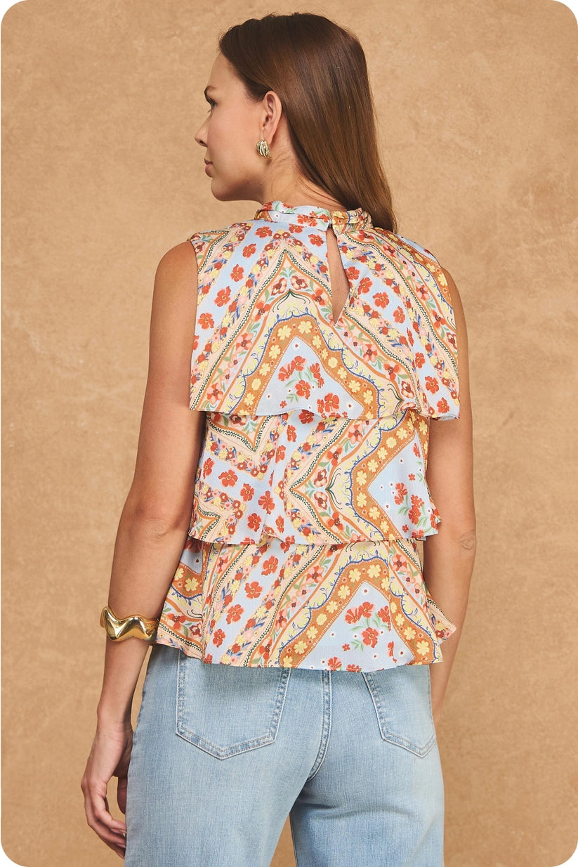 Strut & Bolt | Amy Sleeveless Tiered Top | Sweetest Stitch Boutique
