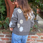 Current Air | Mckenna Flower Sweater | Sweetest Stitch Boutique