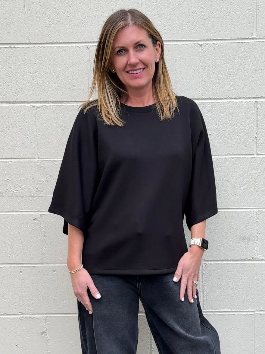 Entro | Payge Relaxed Top | Sweetest Stitch Boutique Richmond