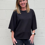 Entro | Payge Relaxed Top | Sweetest Stitch Boutique Richmond