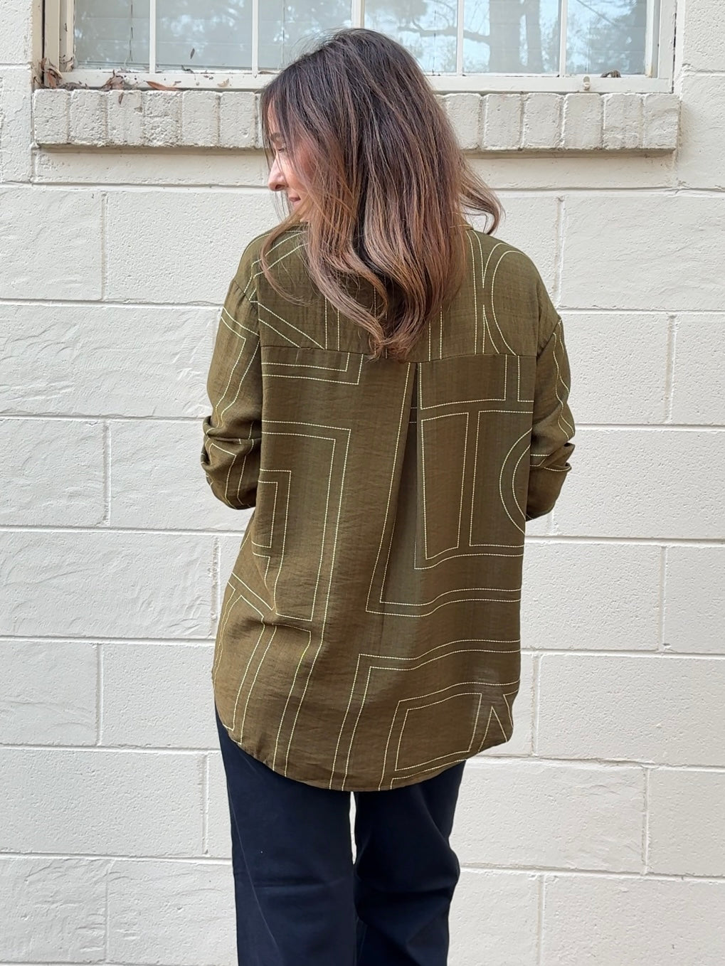 Entro | Margot Button Front Top | Sweetest Stitch Boutique Richmond